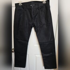 Armani Exchange Black Chinos
